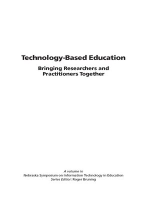 cover image of Technology-Based Education